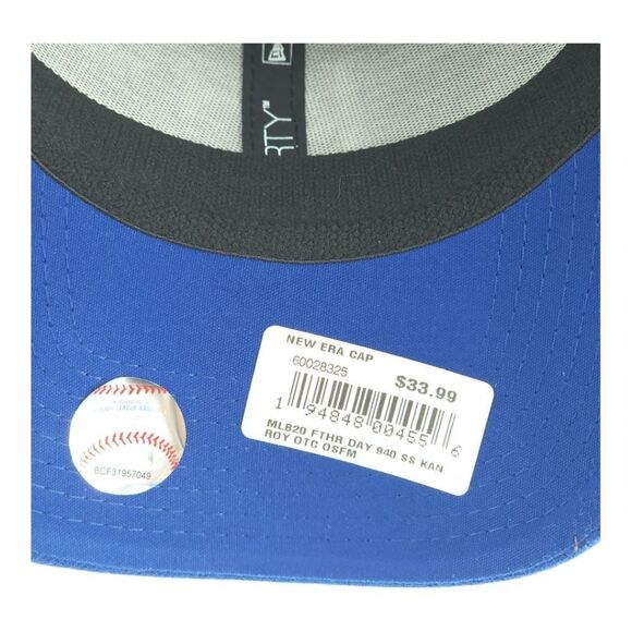 NWT Baseball Cap Kansas City Royals Adjustable One Size Fit Most - Picture 9 of 9